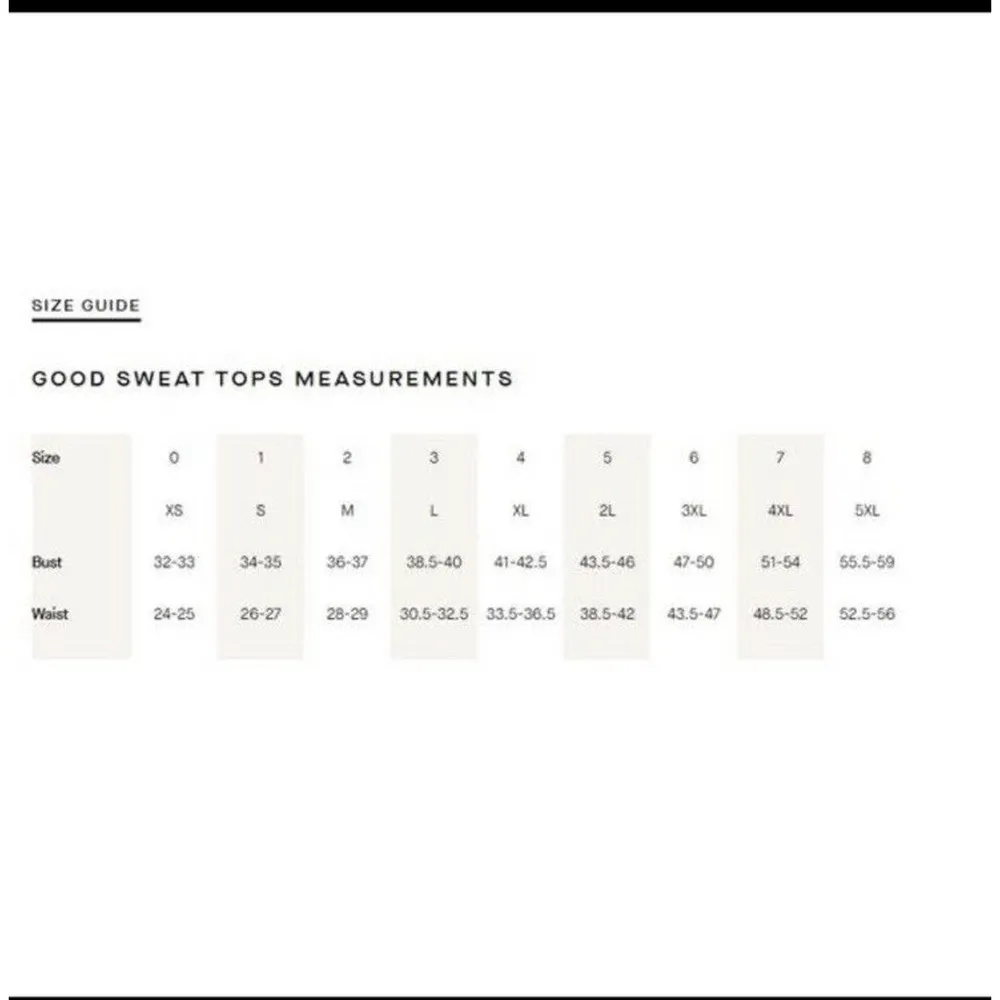 NWT Good American X B Project Self Made Woman Black Crewneck Sweatshirt Size XL - Image 8