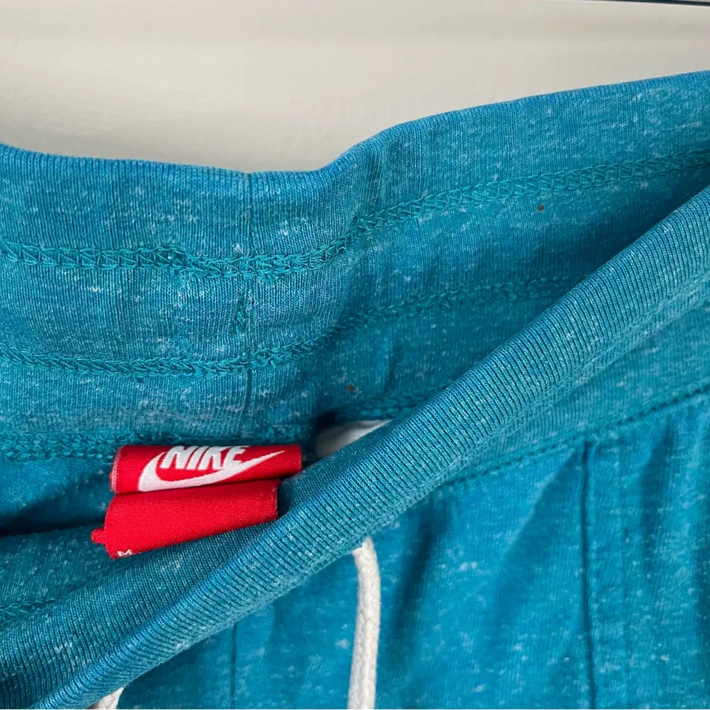 Nike Vintage Blue High Rise Shorts Size Medium - Image 3