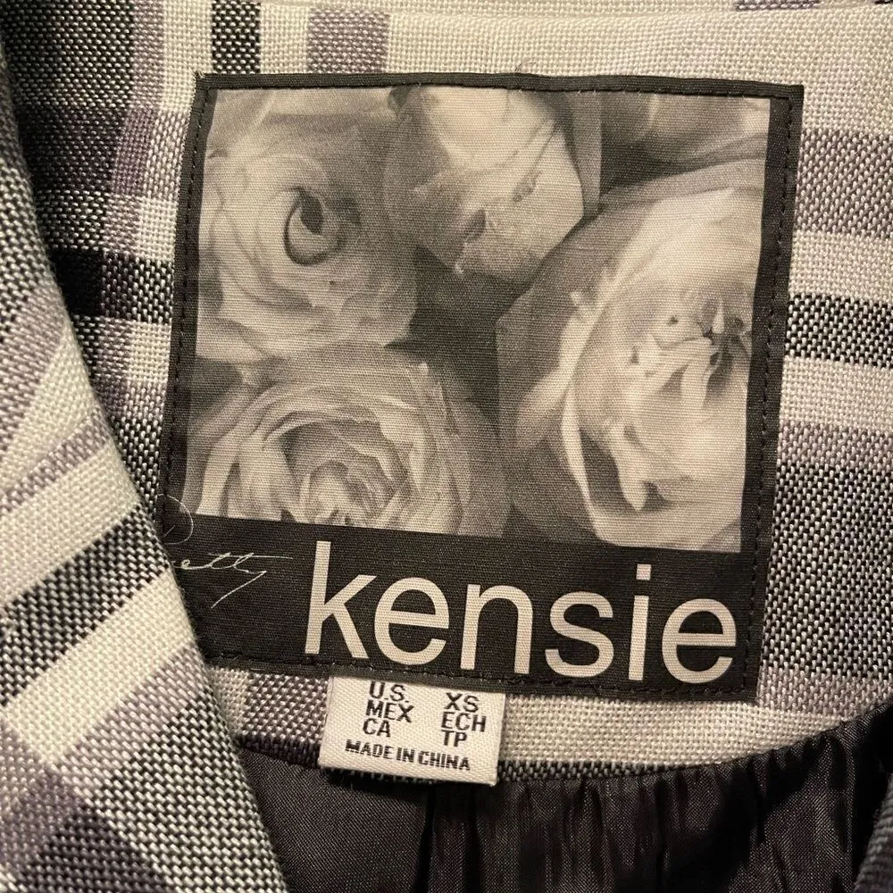 Kensie plaid trench coat Size XS - Image 7