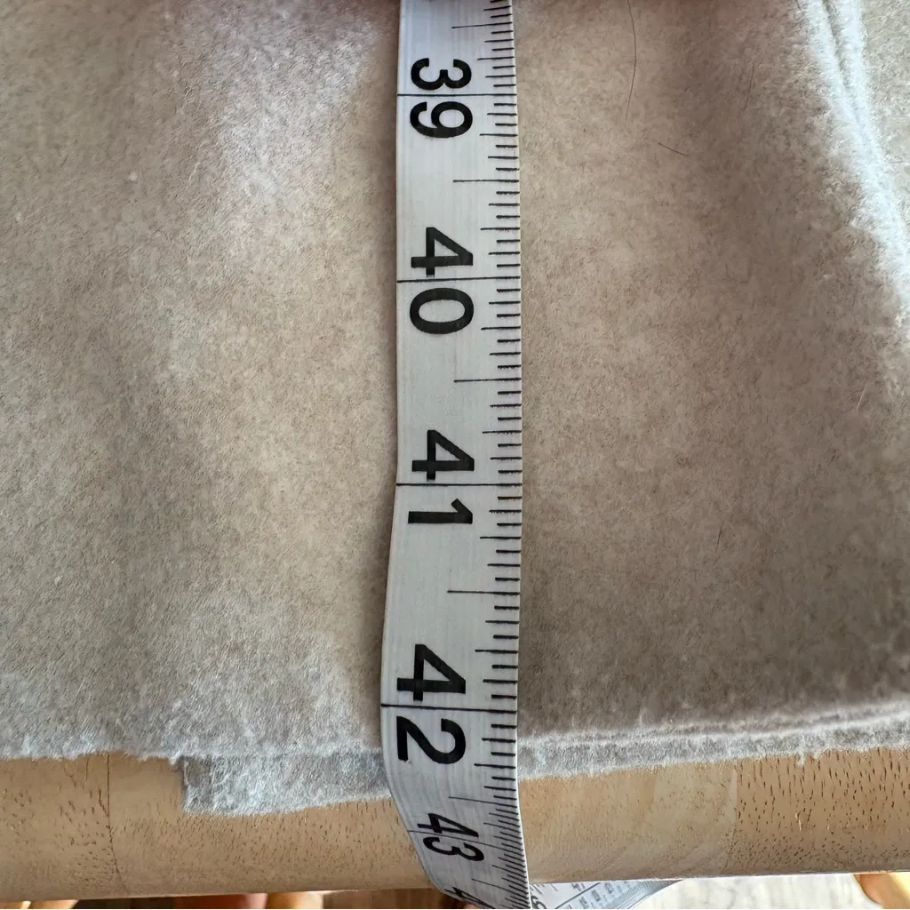 Zara Buttoned soft coat Sand size large shacket trench - Image 9