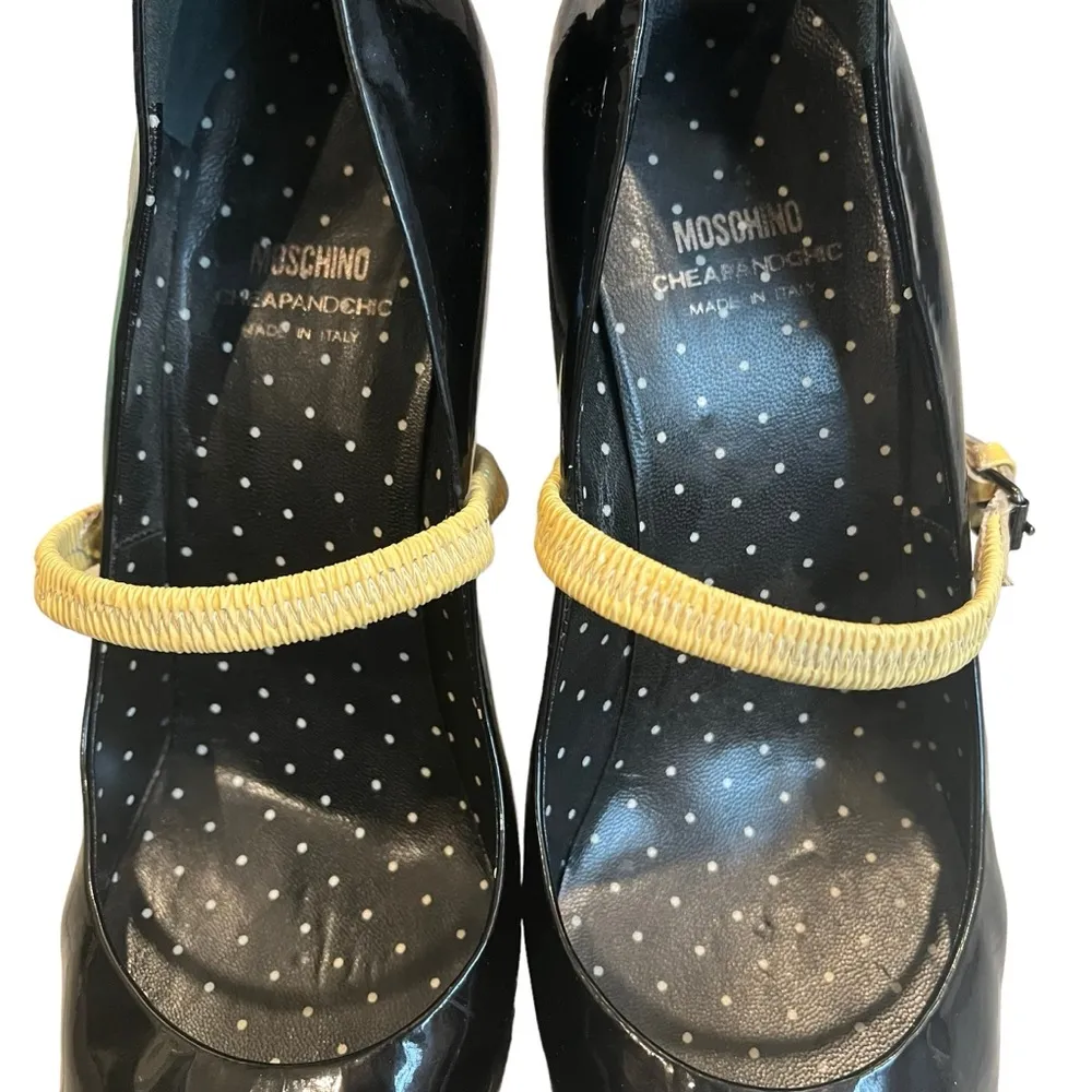 Cheap and Chic Black Patent Leather Mary Jane Pumps, Sz EU 40 - Image 12