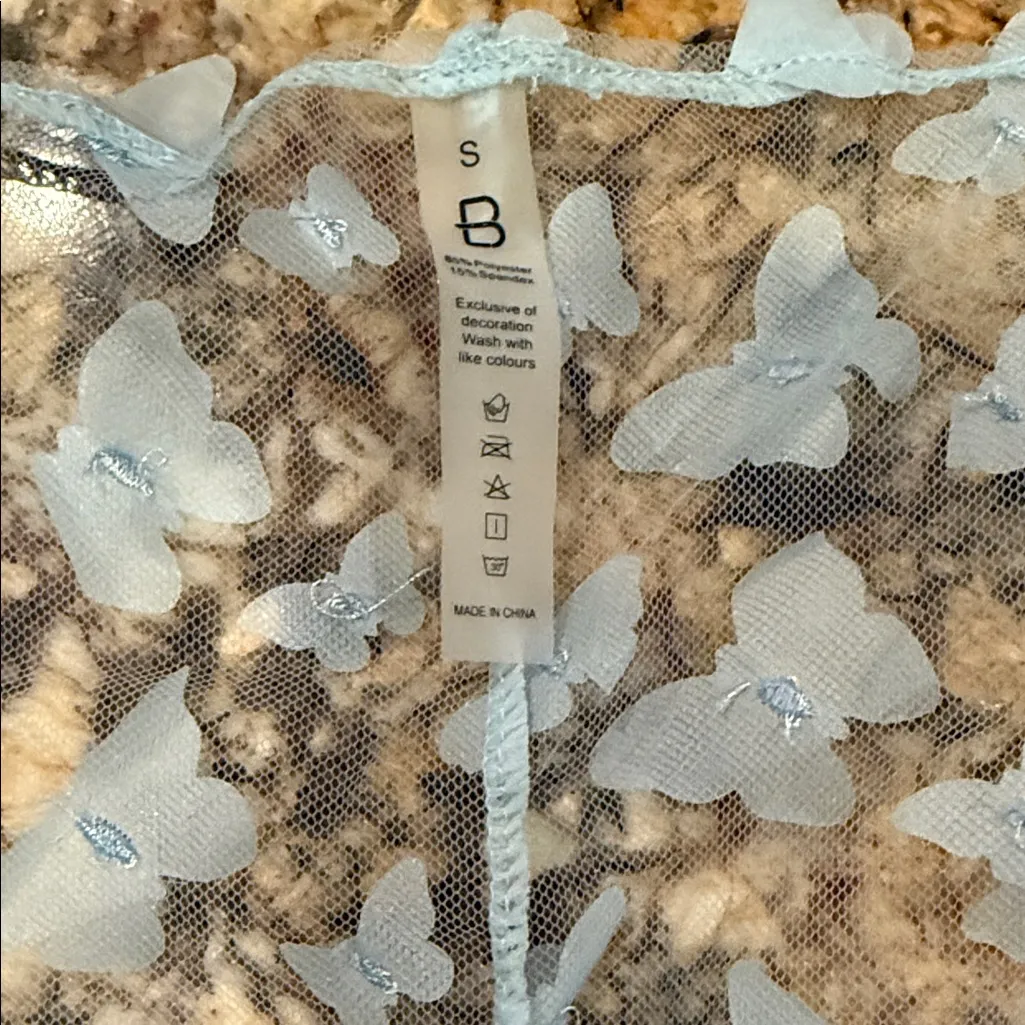 Butterfly Mesh Swim Bottom Coverup - Image 2