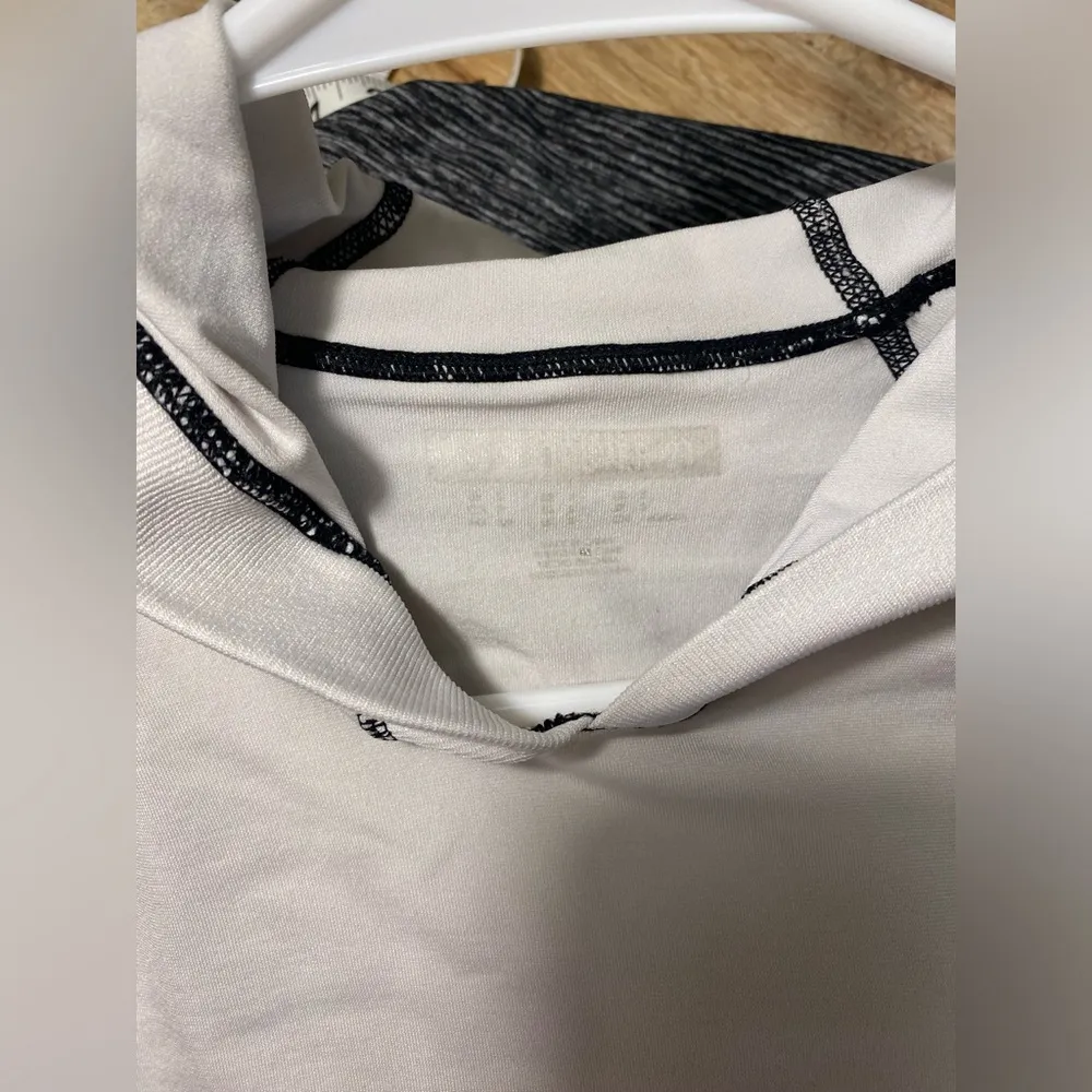 Forever 21 Athletic | Black & White Hoodie, Size S - Image 2