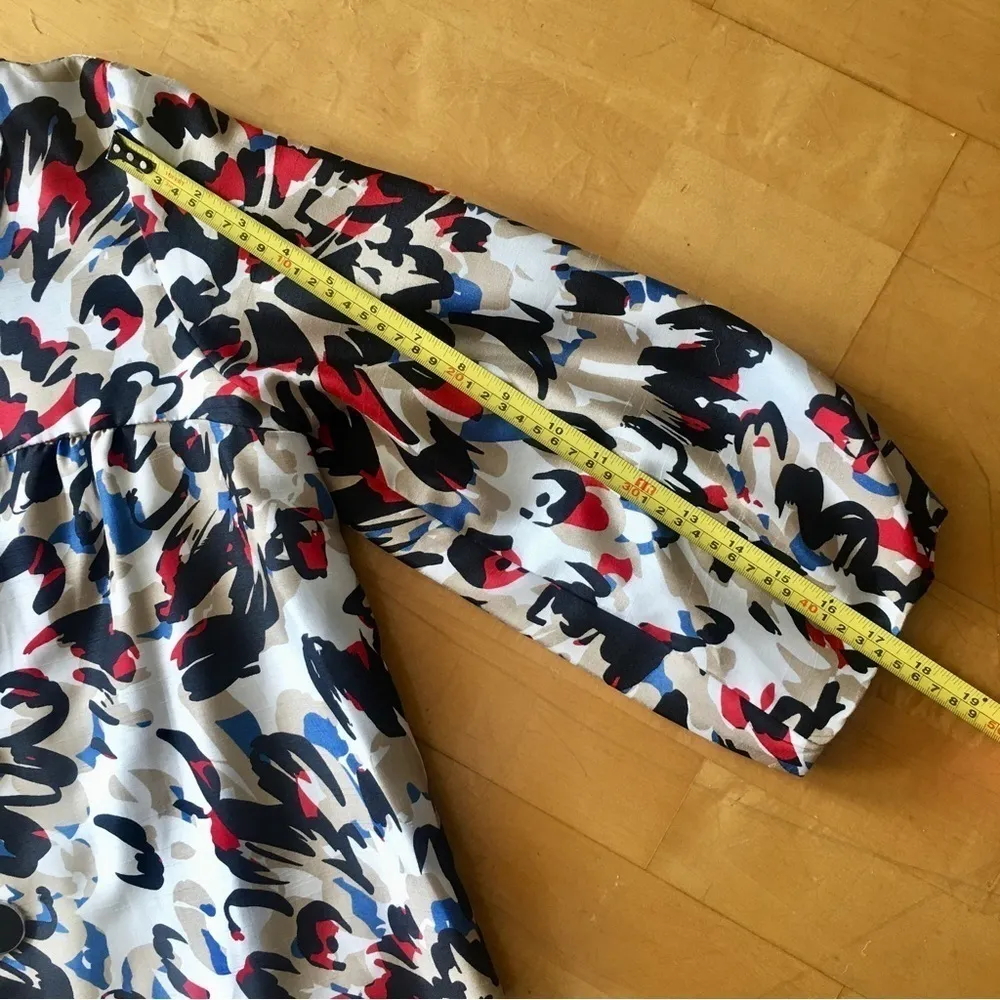 Bay Studios Oversize Blazer, Ivory, Cream, Black, Red, Blue, Size S Black - Image 10