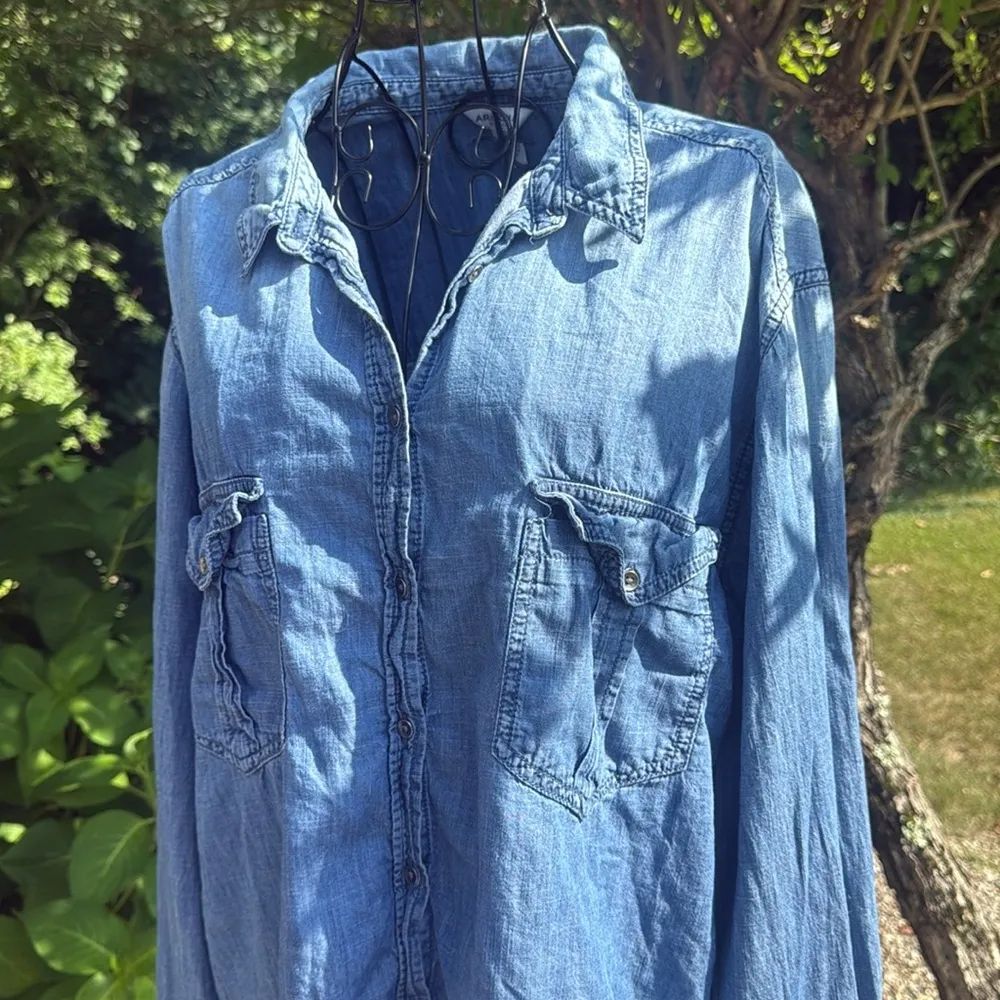 Arizona jeans juniors plus 3X denim shirt - Image 2
