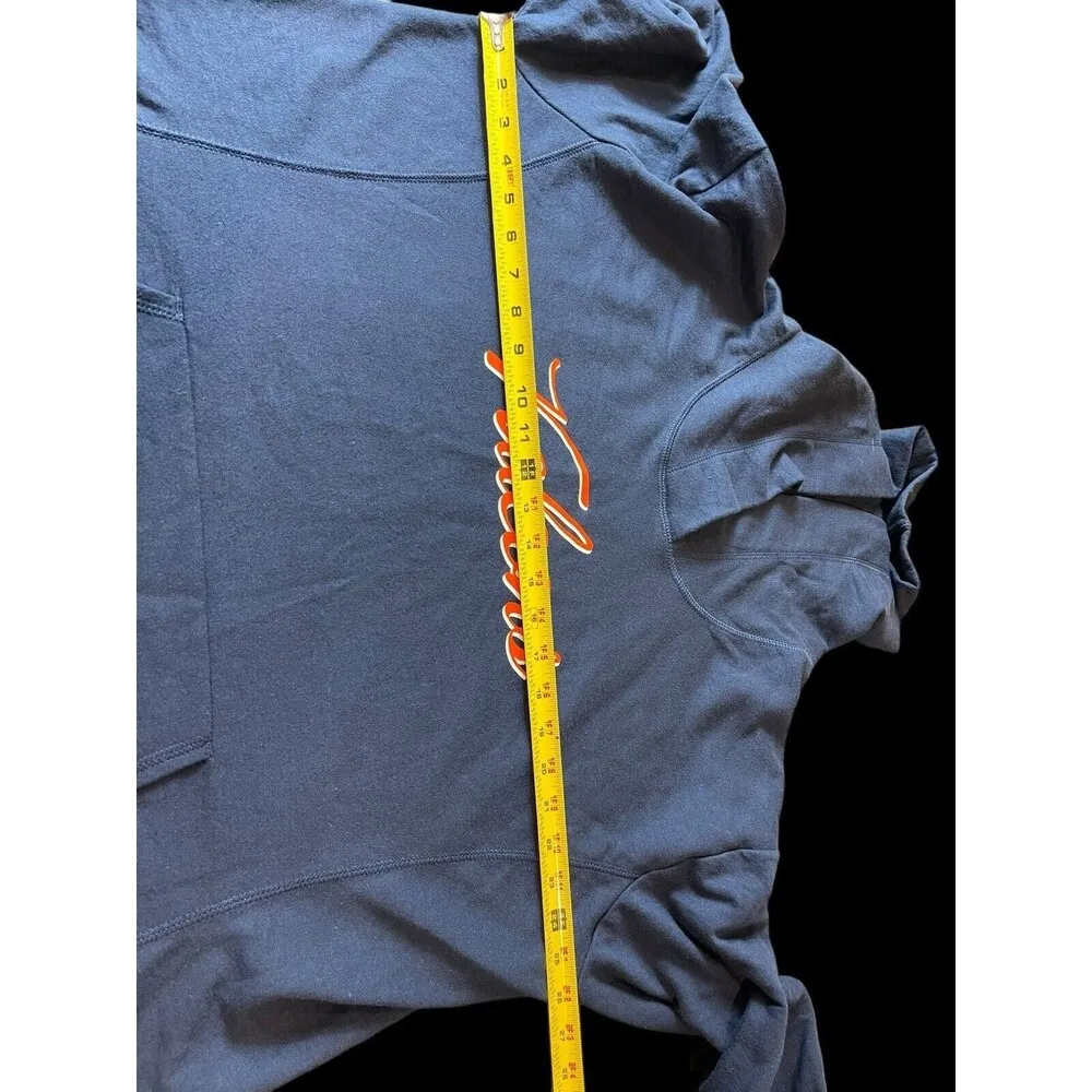 Women’s Anvil Pullover Blue Hooded Falcons Football 2XL Sweatshirt - Image 8