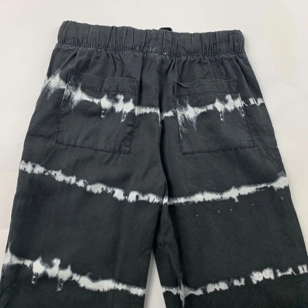 Japna Charcoal Tie Dye Lightweight Challis Jogger Pant M - Image 5