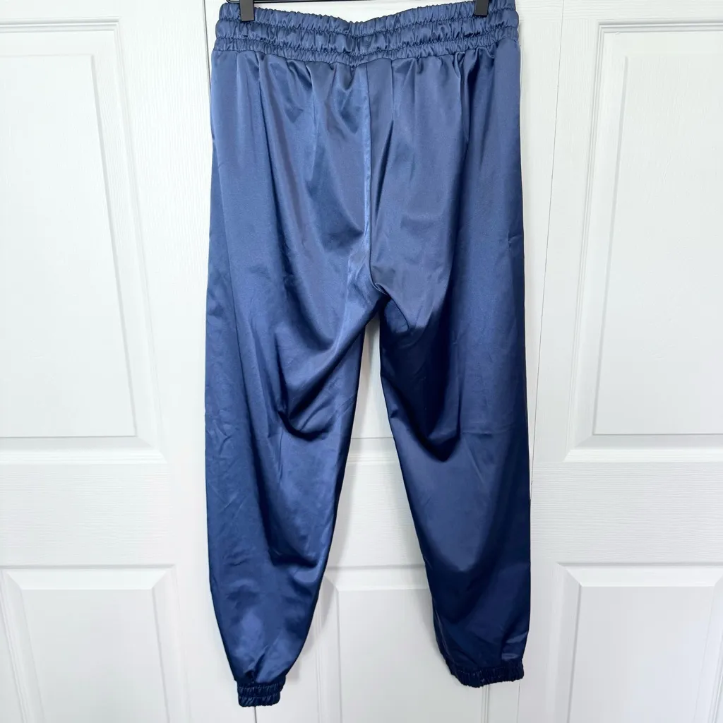 Nike AIR Navy Silky Jogger Pants LG - Image 5