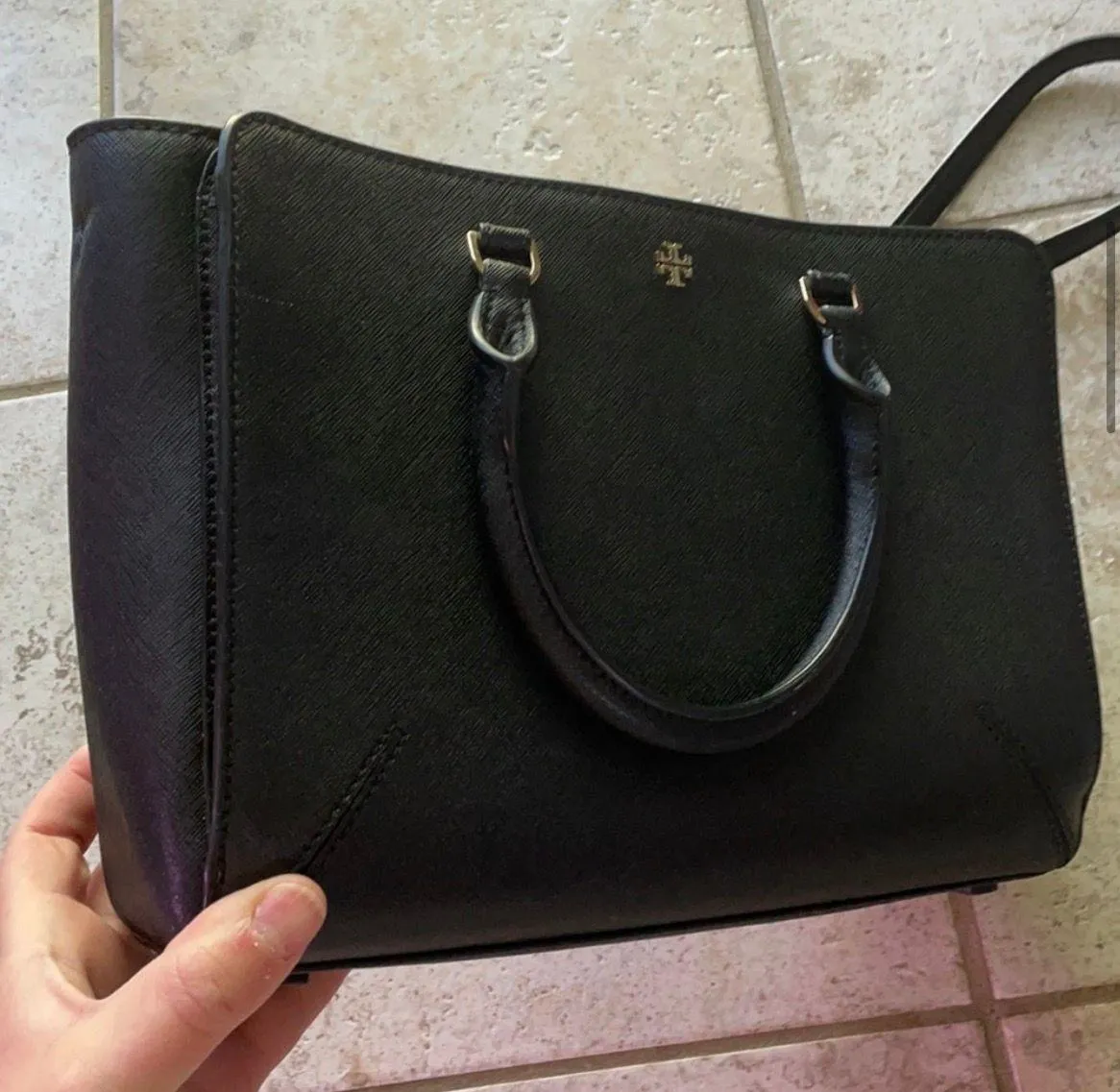 Tory Burch Robinson Small Zip Tote Bag - Image 3