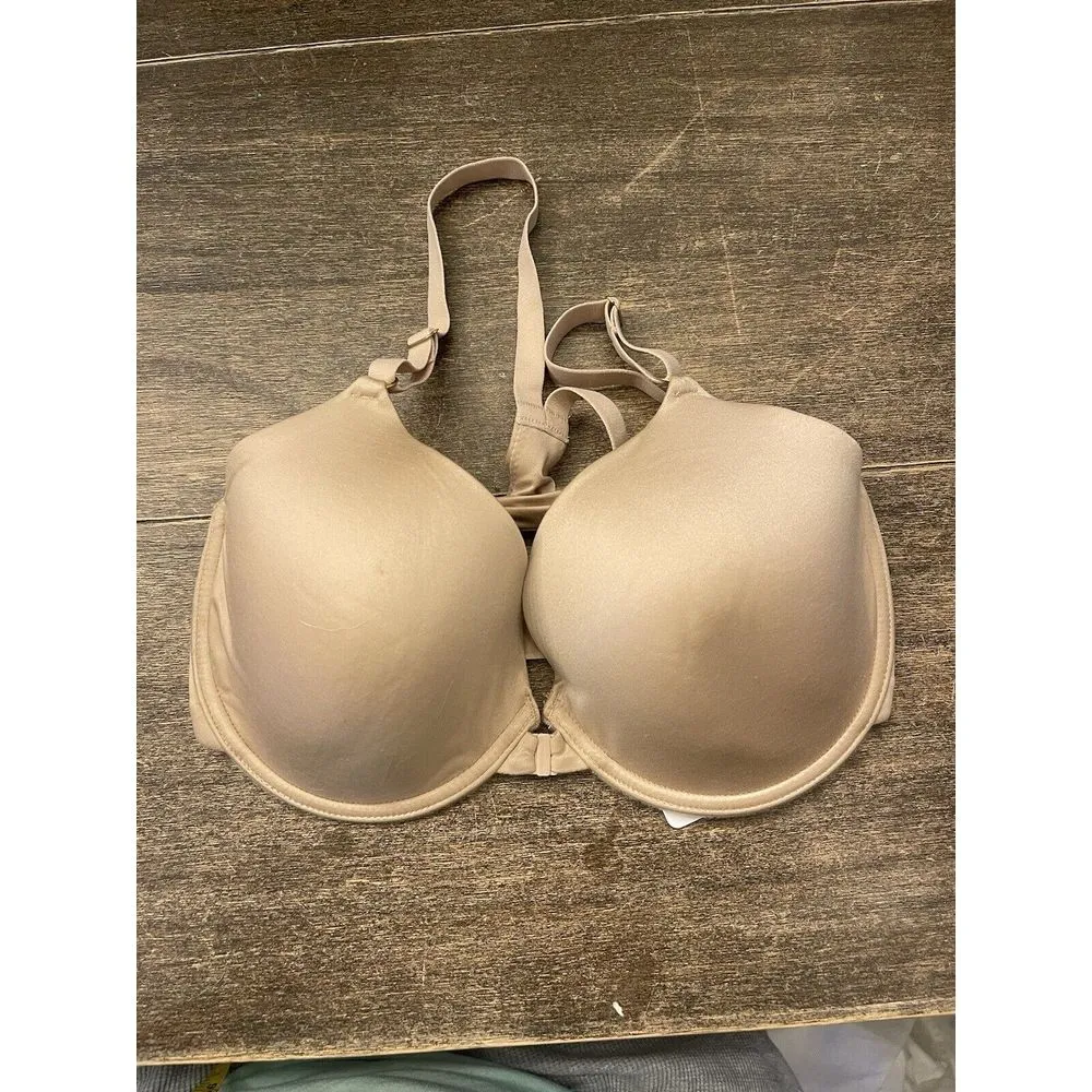 NATORI 728206 CAFE EUPHORIA FRONT-CLOSE RACERBACK BRA SIZE 30 DD - Image 3