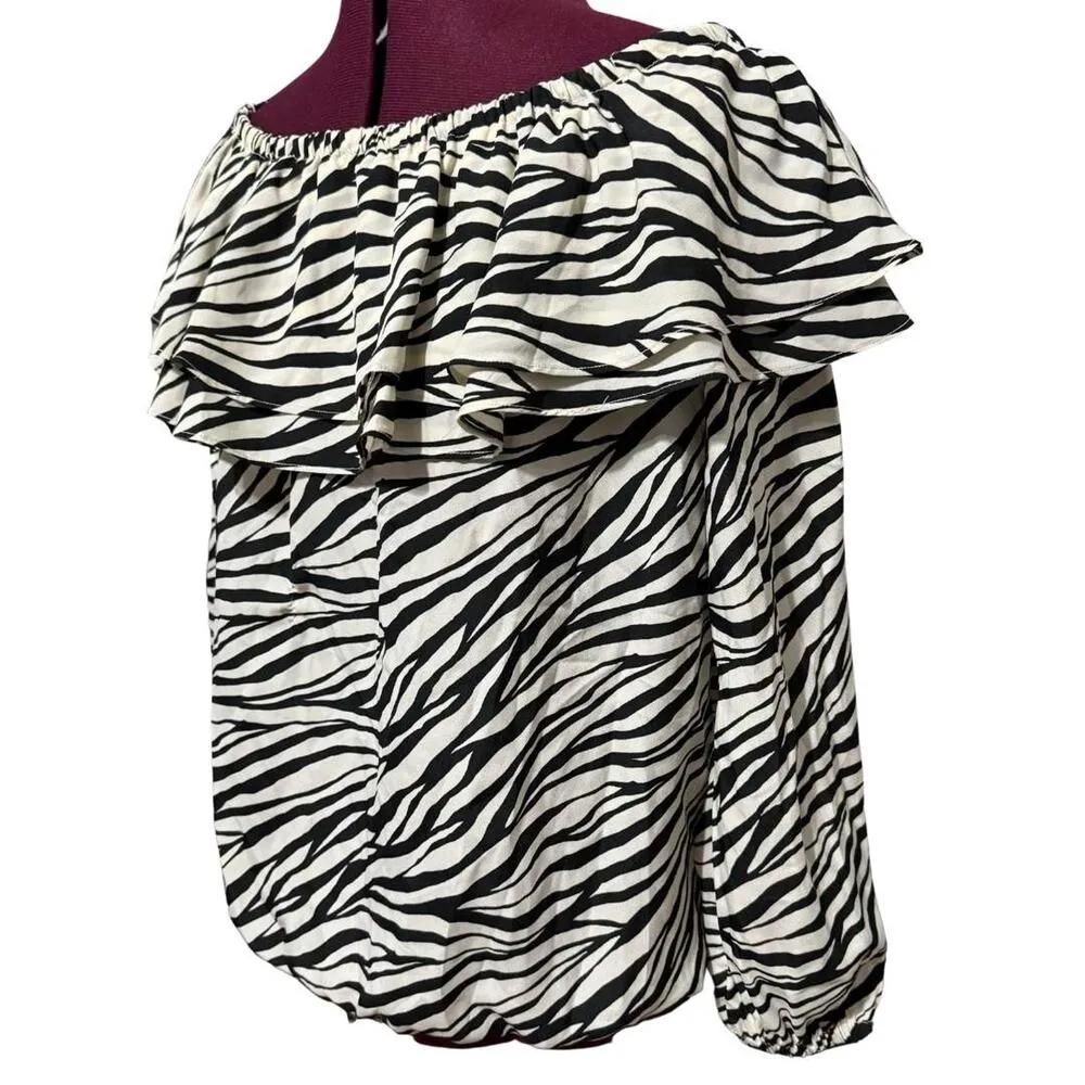 MICHAEL KORS Zebra Print Off - Image 2