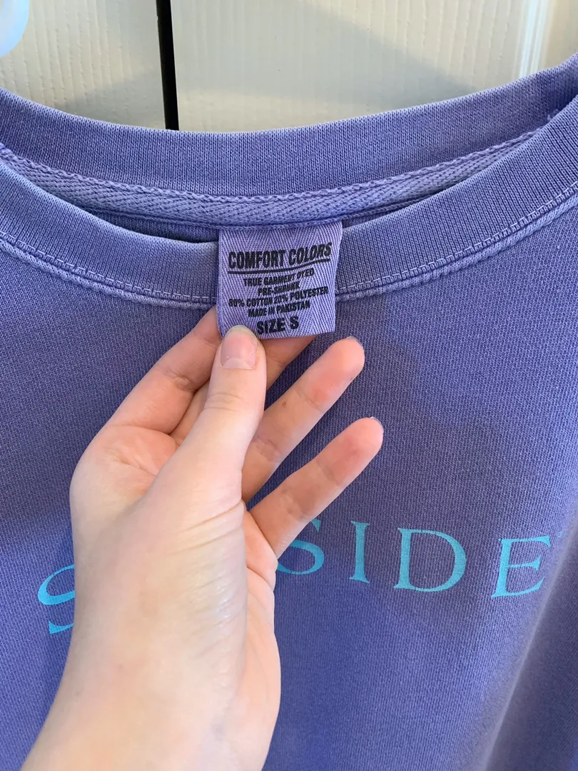 Seaside purple crew neck - Image 3