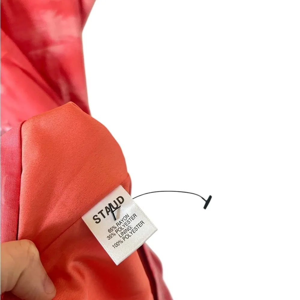 Staud NEW Bell Red Island Mini Dress - Image 9