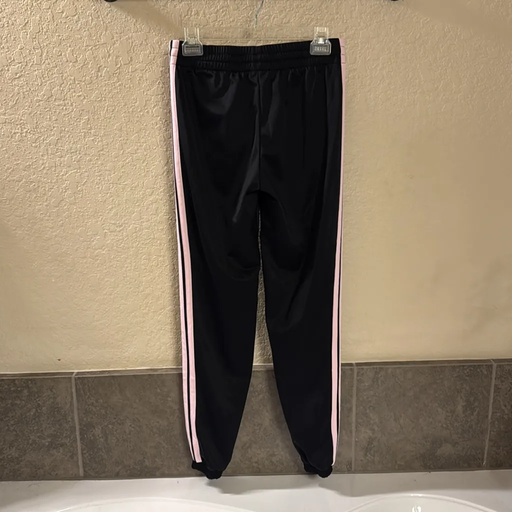NWOT! Adidas Women’s Joggers with light pink stripes - Image 2