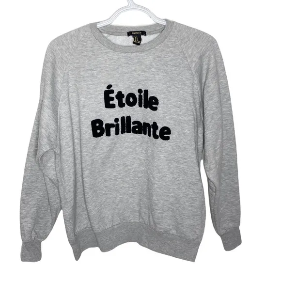 Forever 21 Etoile Brilliante brushed fleece sweatshirt size S - Image 5