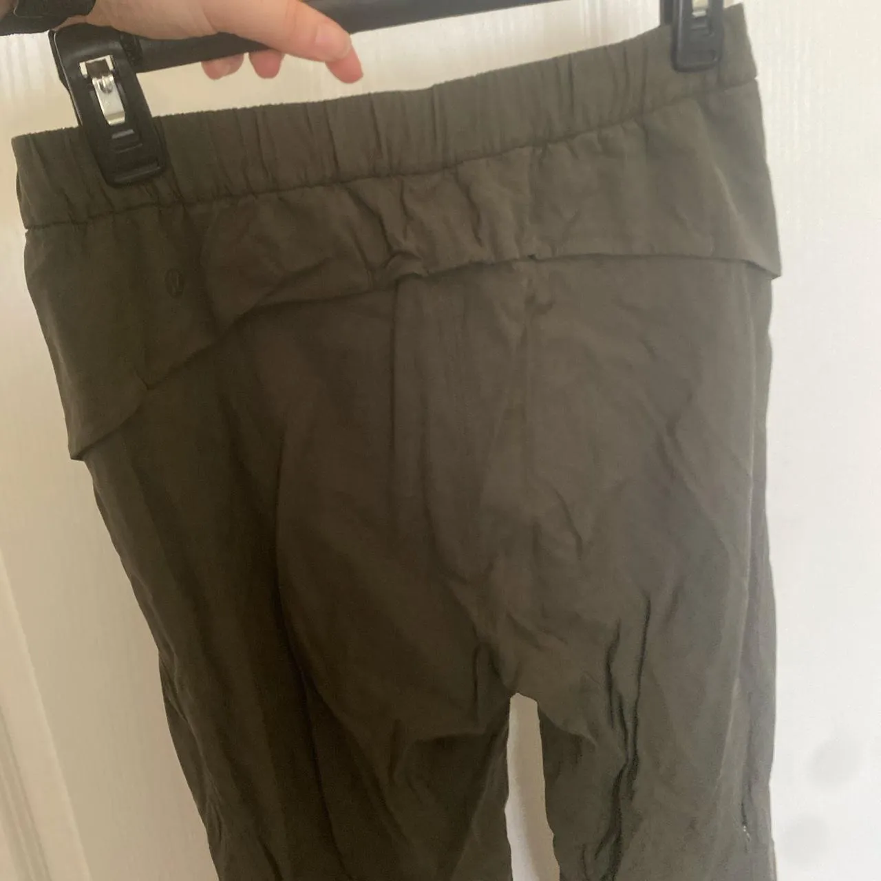 Lululemon Dark Green On The Fly Joggers - Image 3