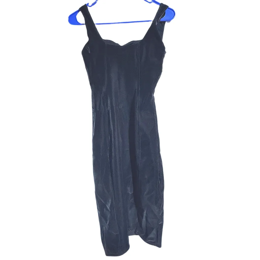 NWT Popilush Faux Leather Dress with Built in Shapewear - Image 7