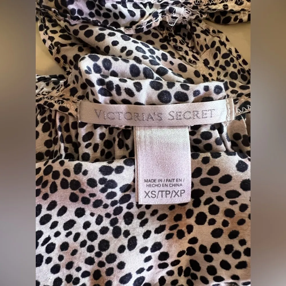 Victorias Secret Leopard Camisole Sleep CamiSleep Cami Silk And Viscoses Size XS - Image 7