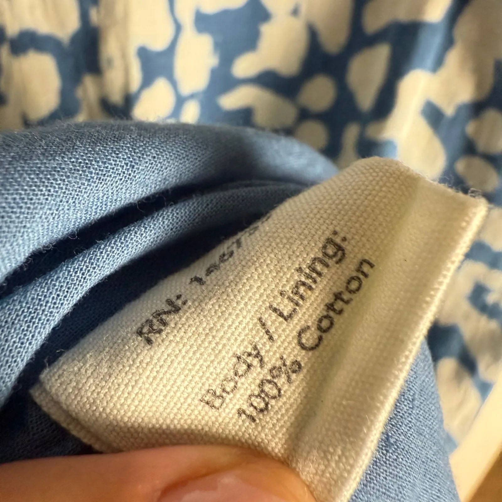 Mirth Coba Blue Mosaic Print V - Image 10