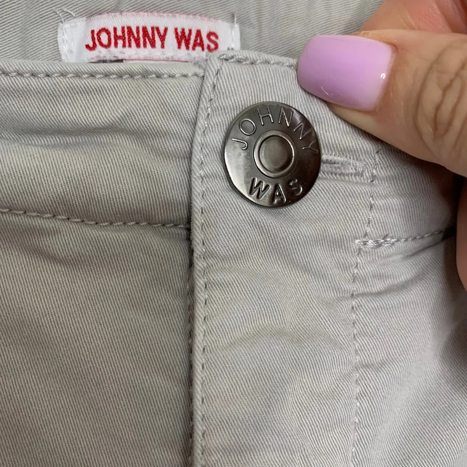 Johnny Was Mila High Rise Pant In Vapor Womens Size 12 - Image 14