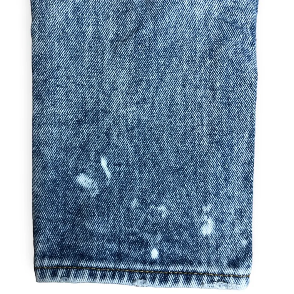 Bullhead Skinny Boyfriend Distressed Ripped Denim Jeans Size 28 - Image 6