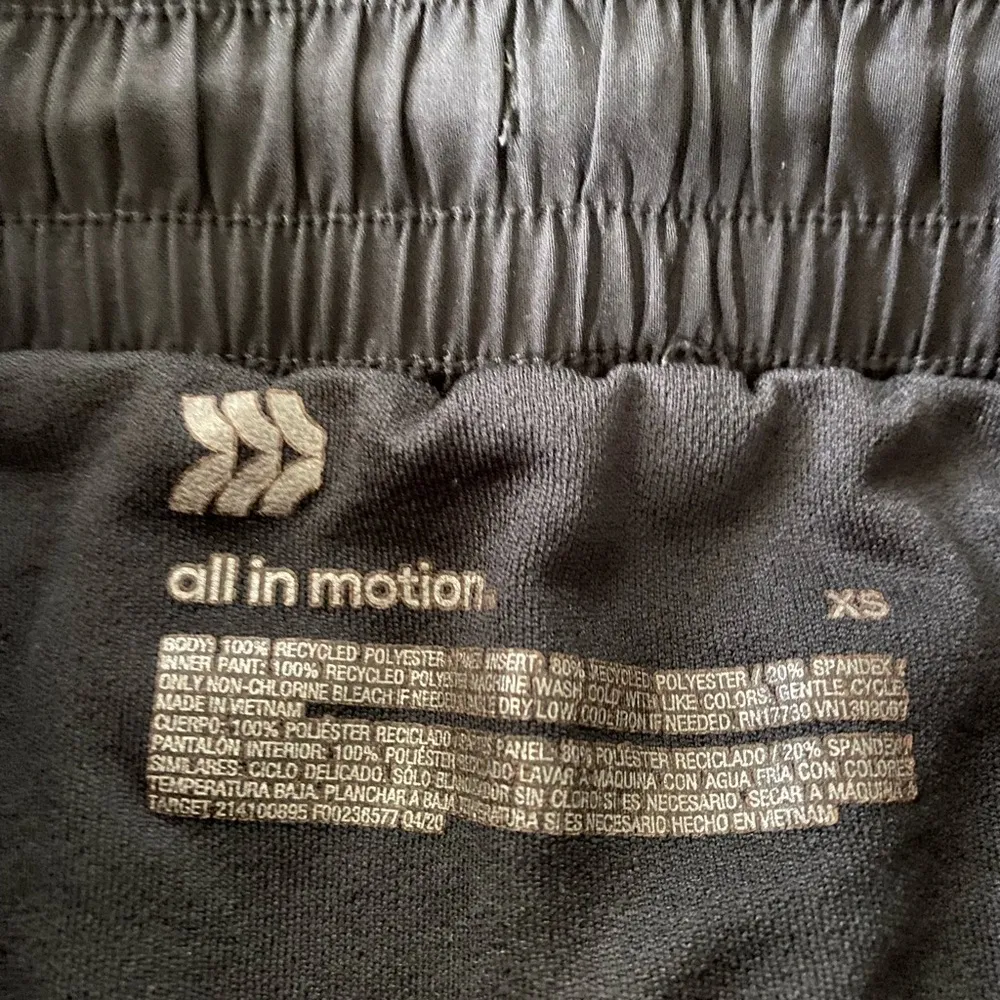 Women’s All in motion black running shorts XS 2” - Image 4
