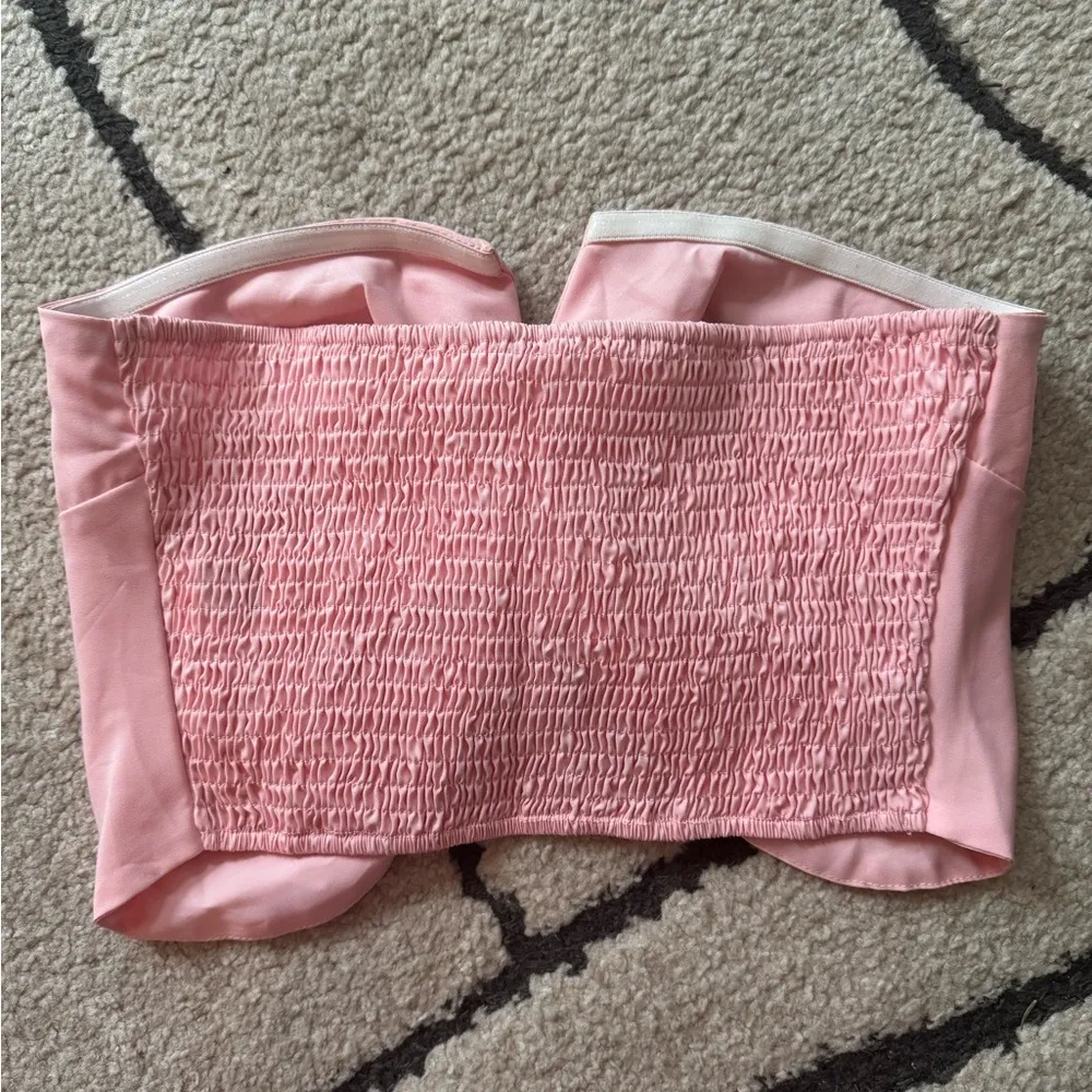 SHEIN Essnce Twist Front Tube Top - Image 4