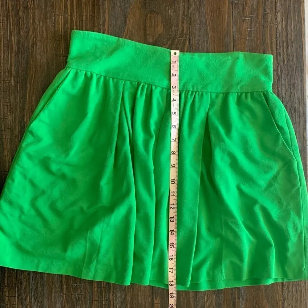 LaRok Green mini Skirt Size Large Green - Image 6