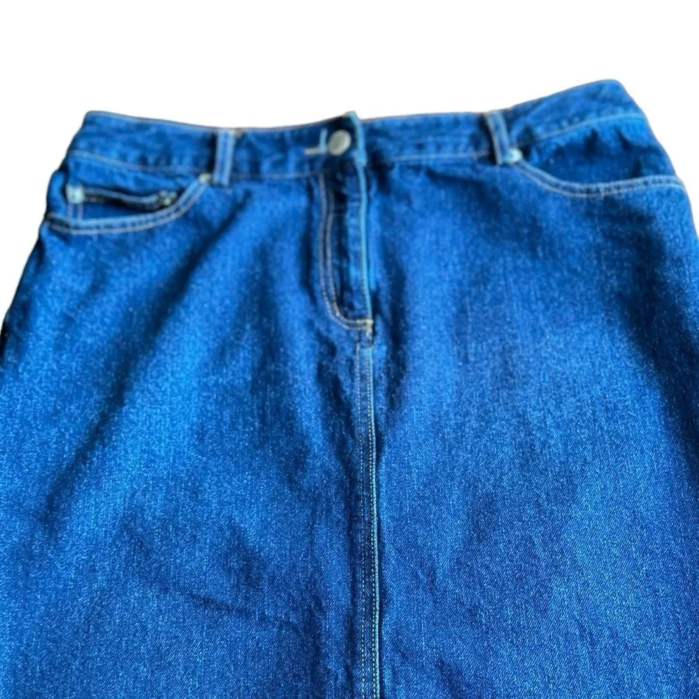 Isaac‎ Mizrahi jean skirt size 8 - Image 3