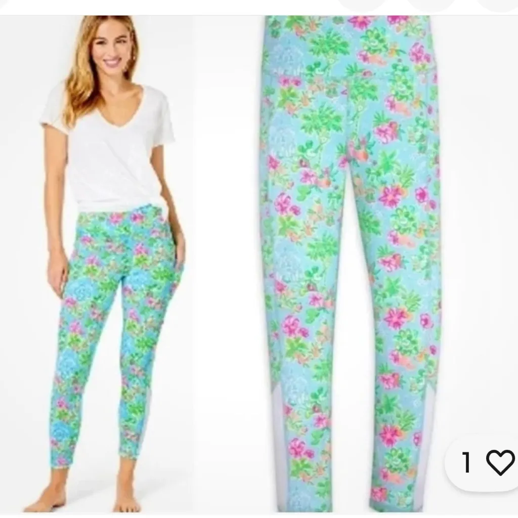 Lilly Pulitzer x Disney NWT Weekender Midi Leggings Lilly loves Disney Size XXL - Image 2