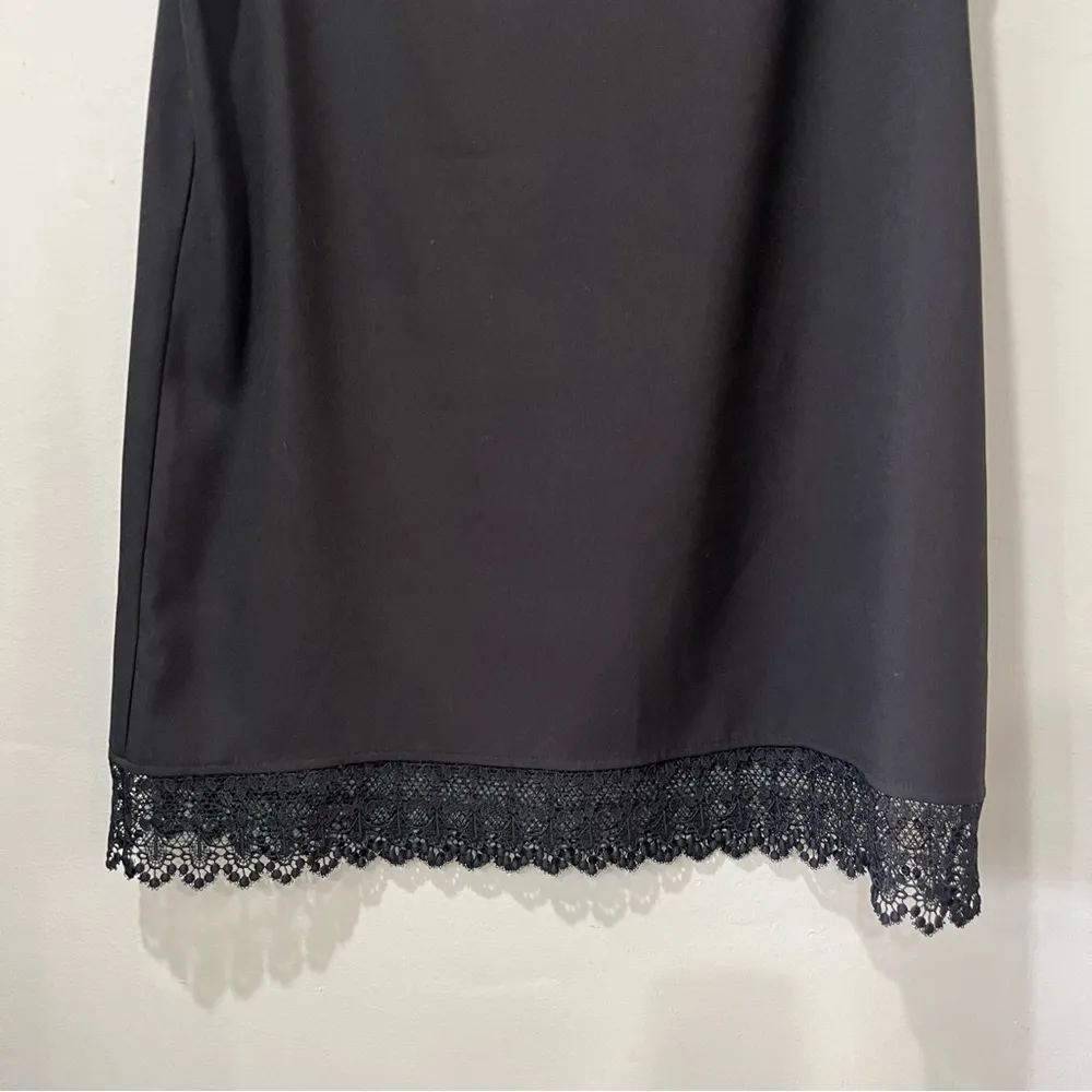 NEW Leith Women’s Black Sleeveless Little Black Shift Dress Size Large MSRP $69 - Image 4