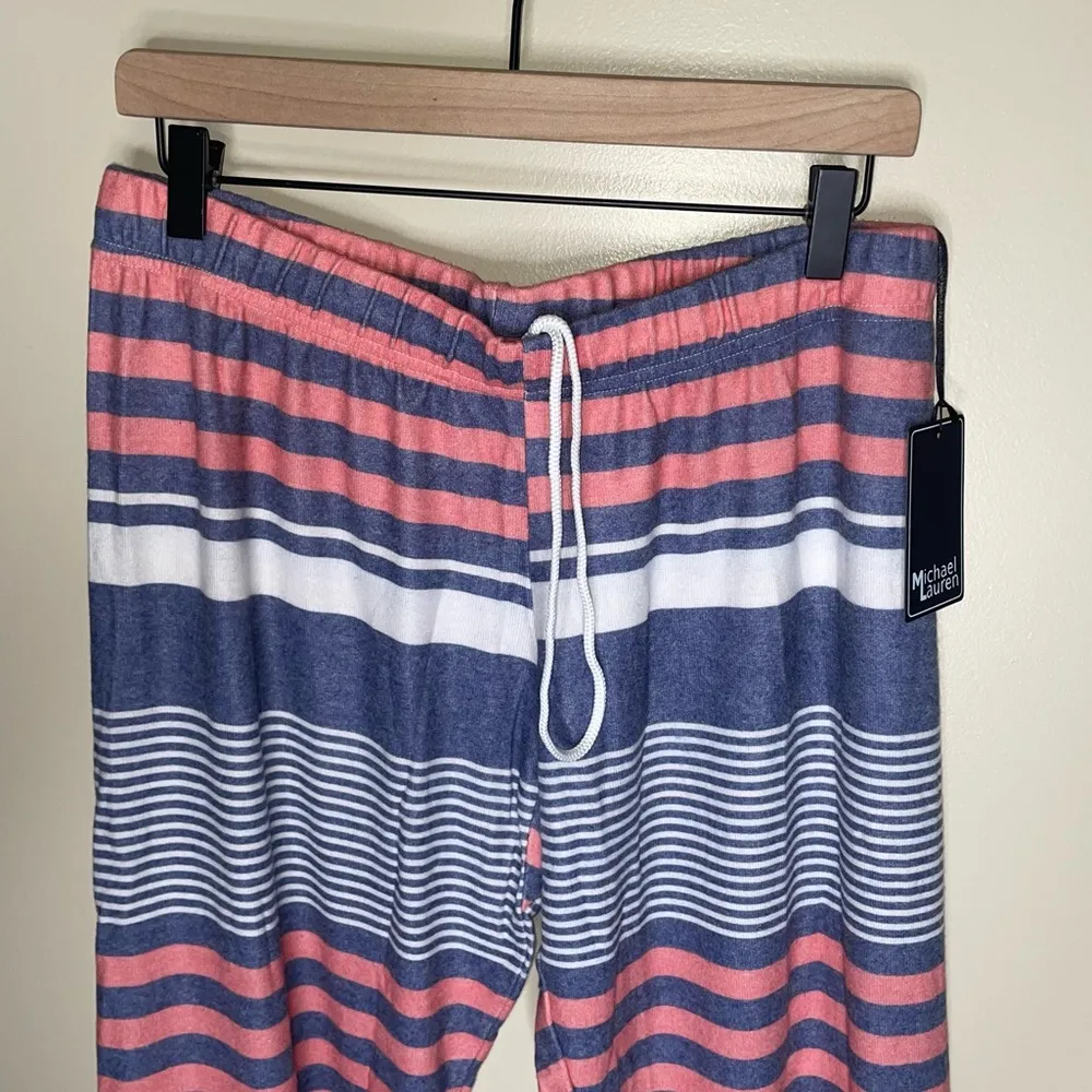 Michael Lauren Nate Crop Striped Sweatpants - Image 5