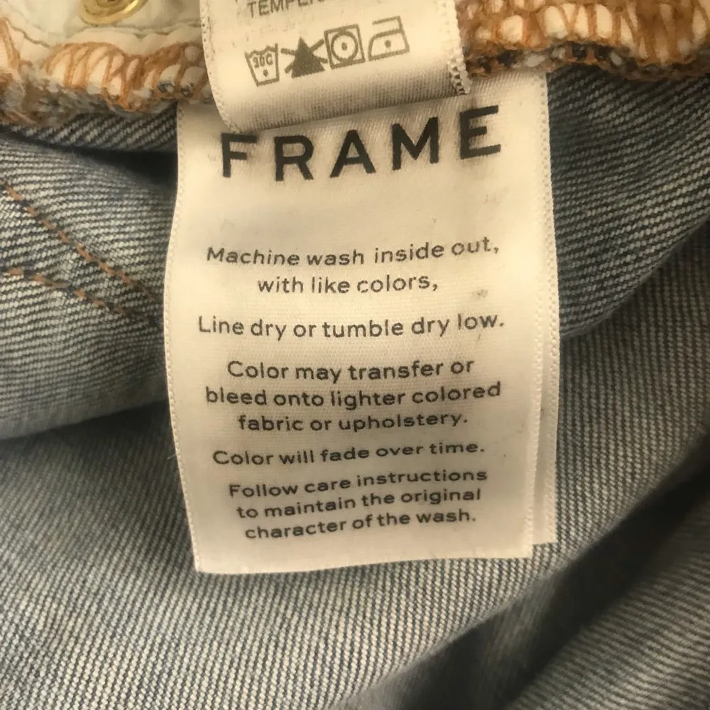 Frame Denim Le Garçon Cropped McCartney Jeans - Size 24 - Image 10