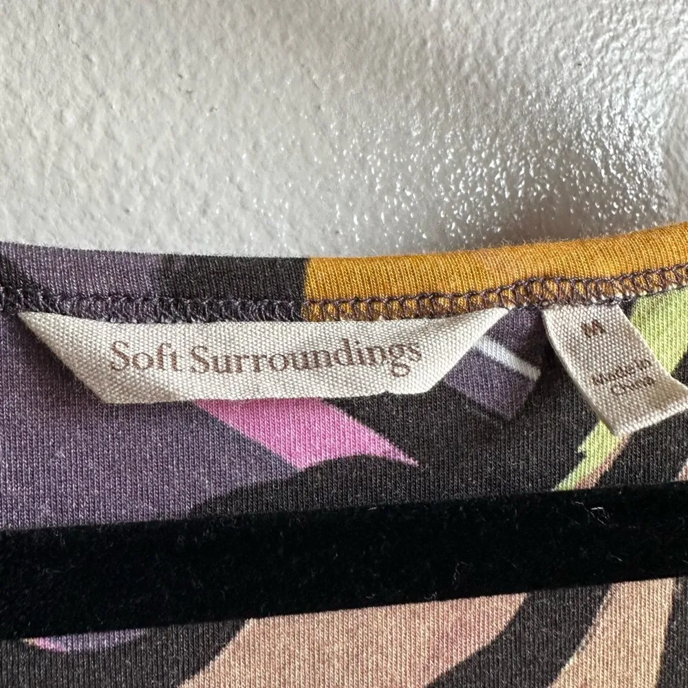 Soft Surroundings modal blend maxi dress size medium - Image 3