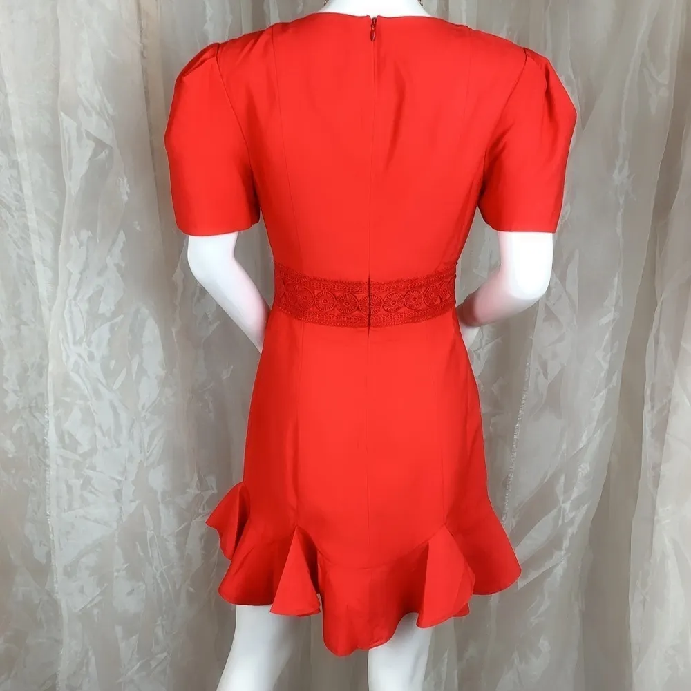 C/meo Collective Pronounce Dress Red 102002025 - Image 3