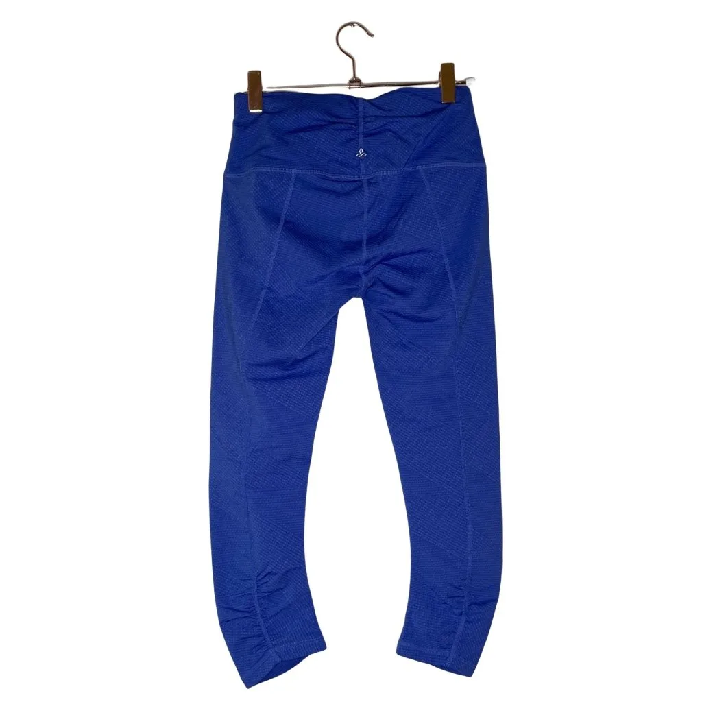 Prana Misty Capri Size XS Blue Supernova Geo Legging Mid Rise Tights Yoga - Image 5