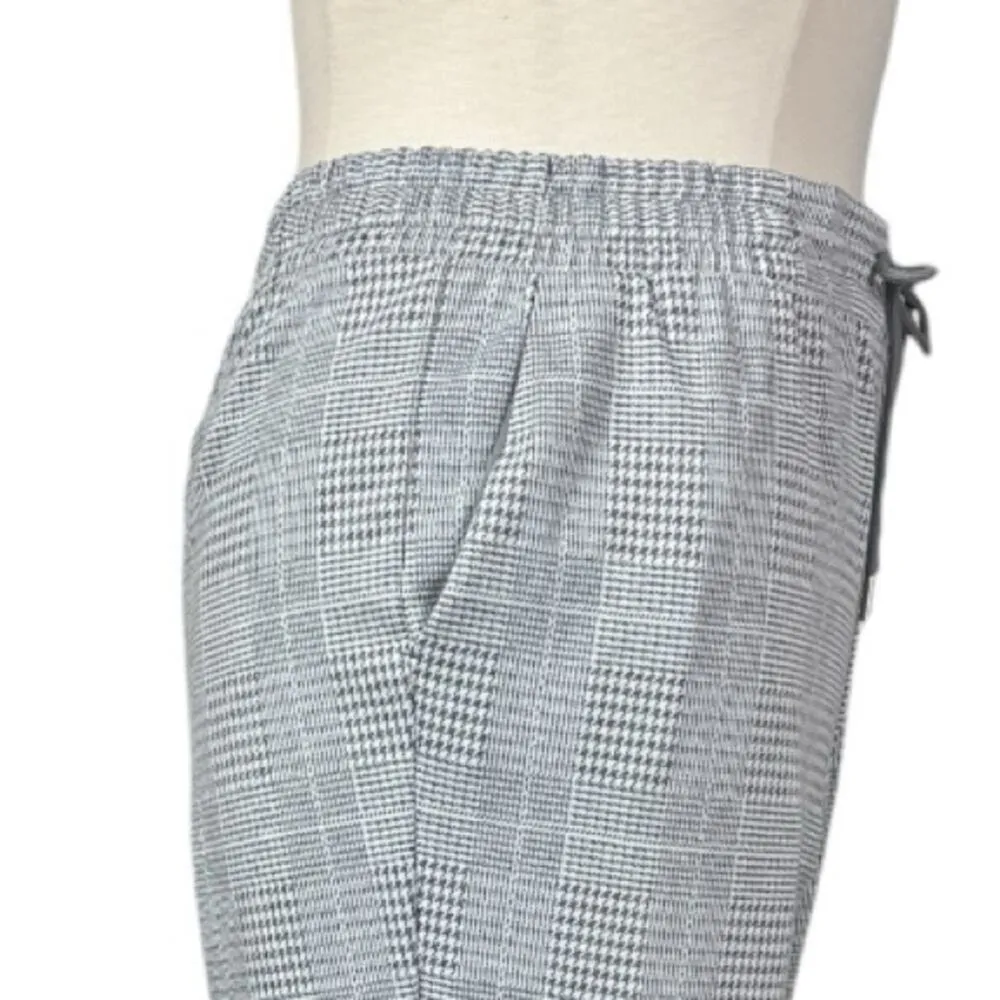 A New Day Target Casual Pants Pull On Ankle Pockets Gray Plaid Women’s Size XL - Image 8
