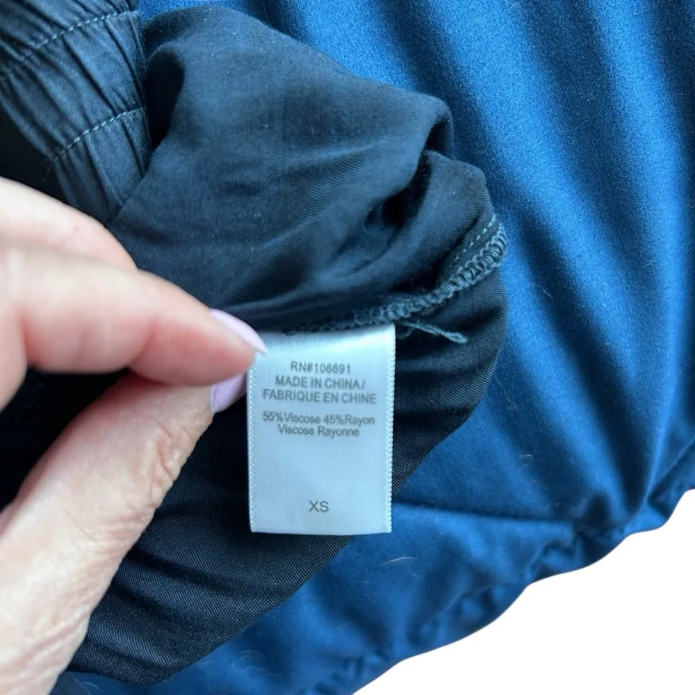 Young Fabulous & Broke Pull On Satin Cargo Pants in Black Size XS - Image 6