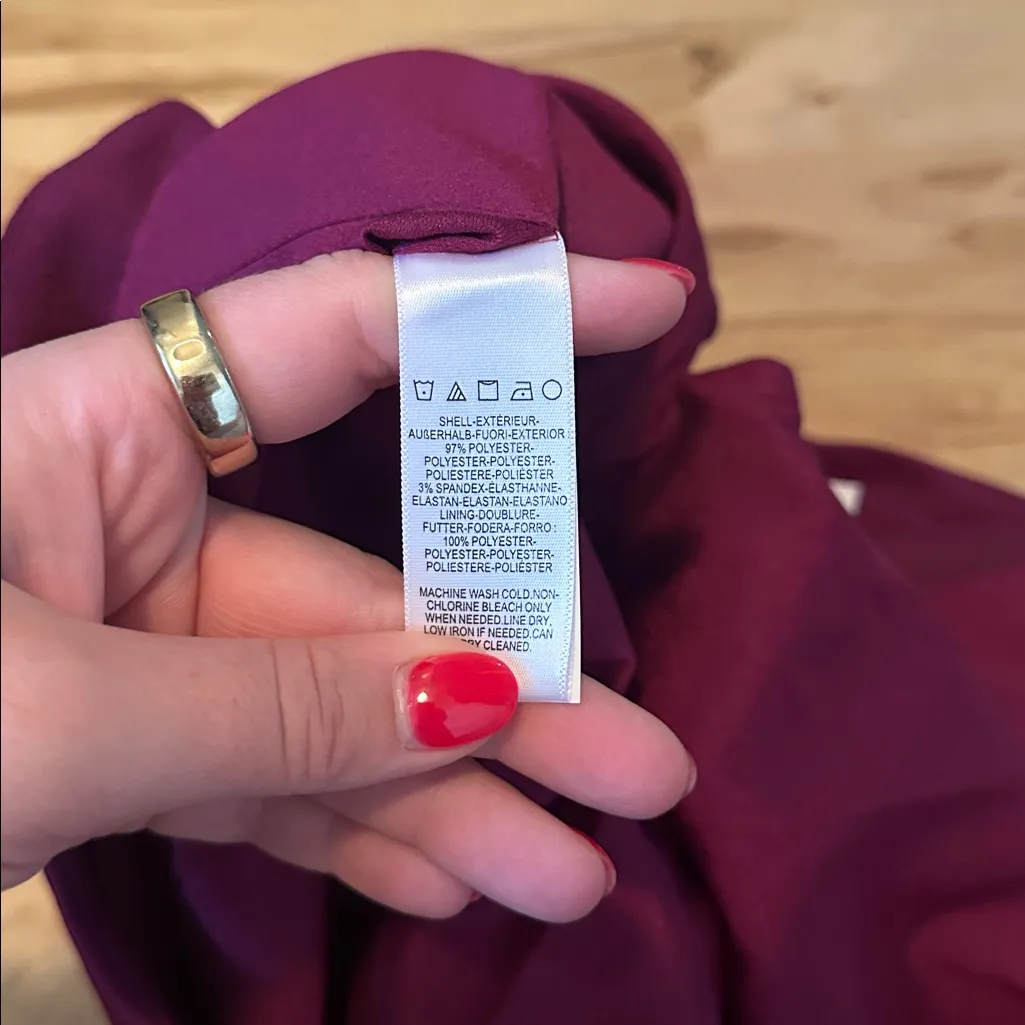 Dress The Population Tiffany Dress Medium Dark Magenta - Image 10