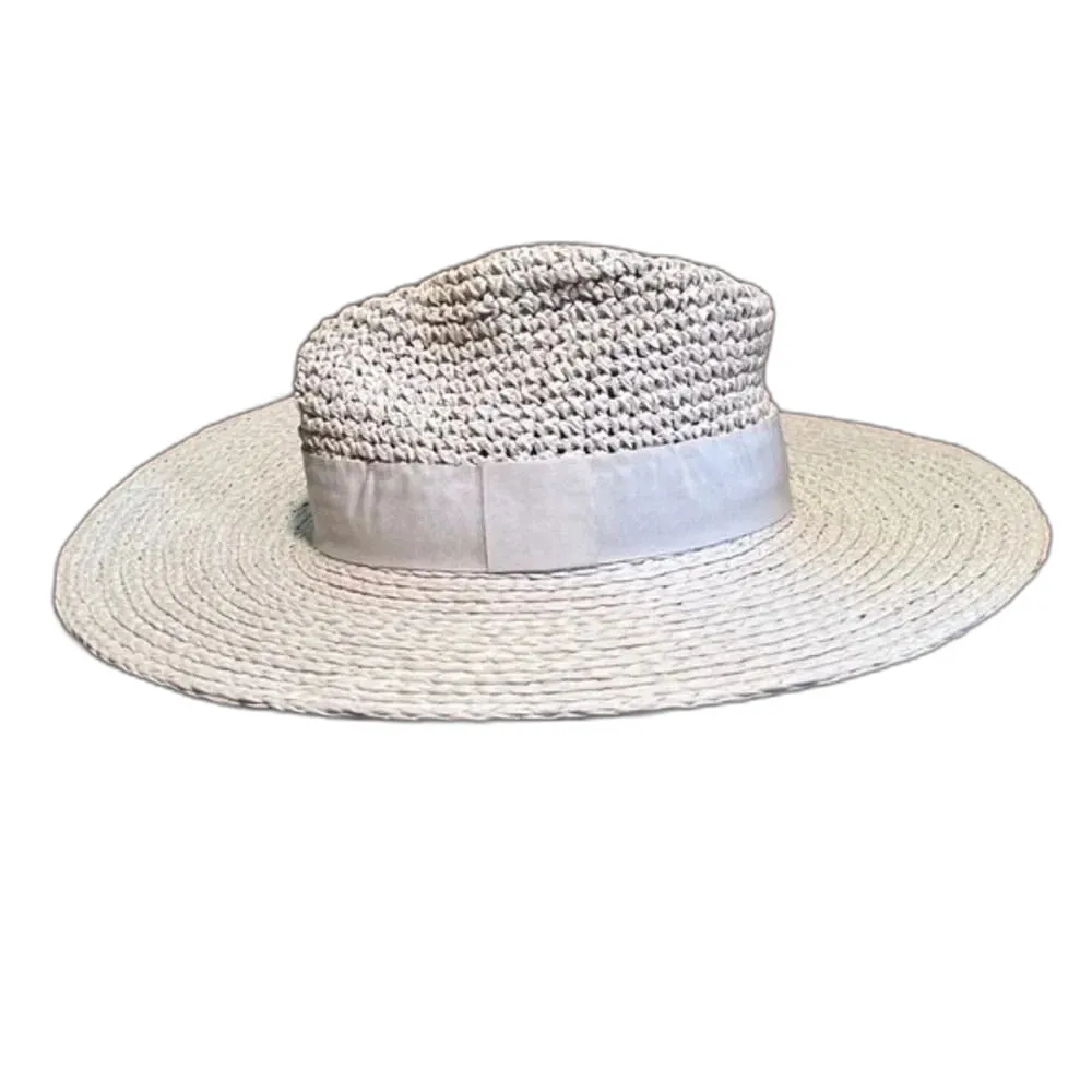 Wide Brimmed Paper Hat - Image 4
