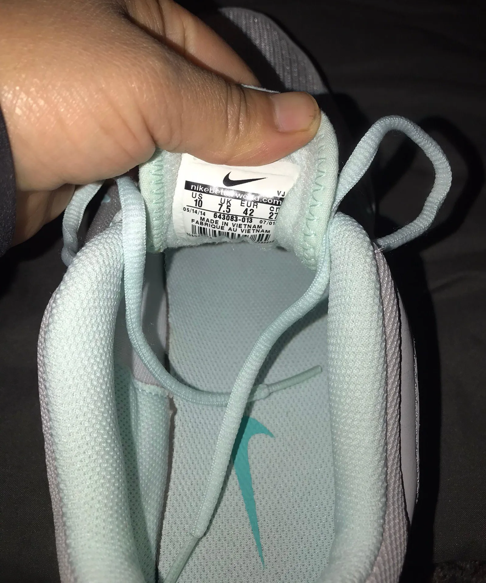 Blue And Gray Shoes - Image 3