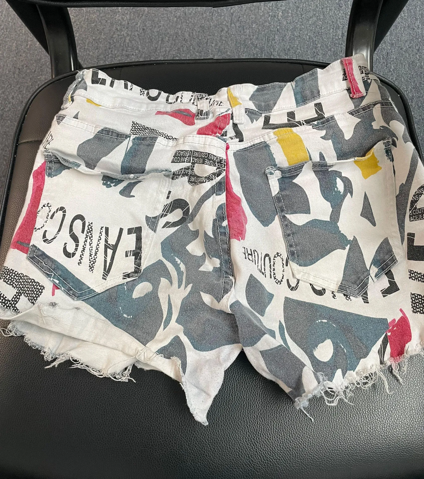 Jeans Couture White Shorts - Image 2