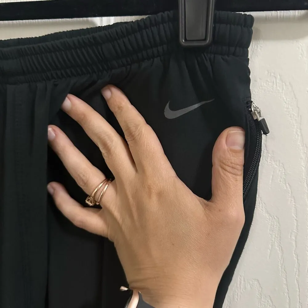 Nike Dri-Fit Athletic Track Pants Black Women’s Size Medium - Image 3