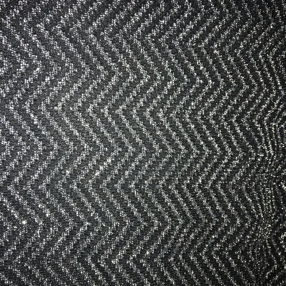 No Boundaries Cold shoulder metallic top - Image 6