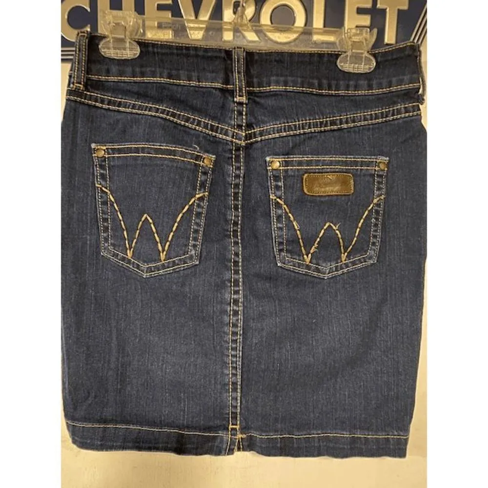 Vintage Wrangler Jean skirt - Image 2