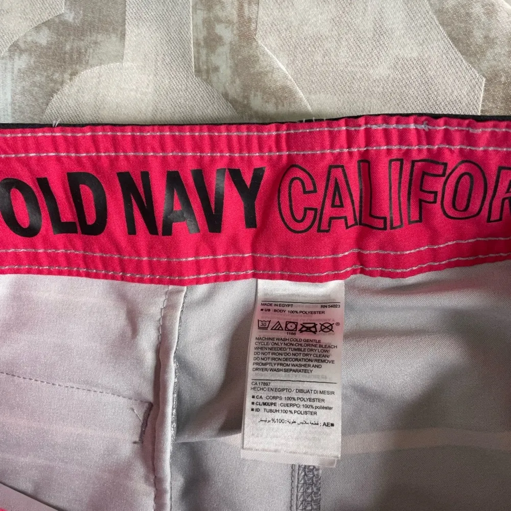 Old Navy Multicolor Striped Swim Trunks 28 - Image 4