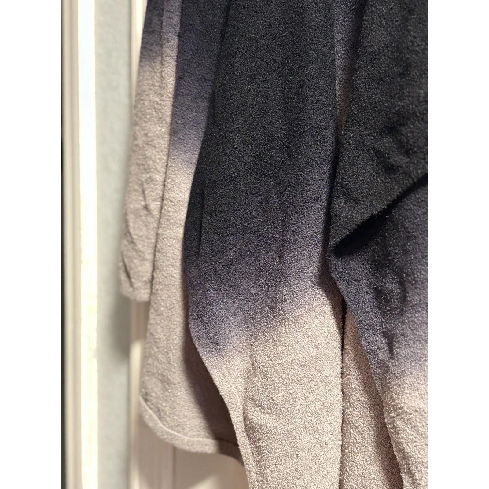 Barefoot Dreams Ombre CozyChic Lite Knit Island Wrap Cardigan Draped Front S/M - Image 2