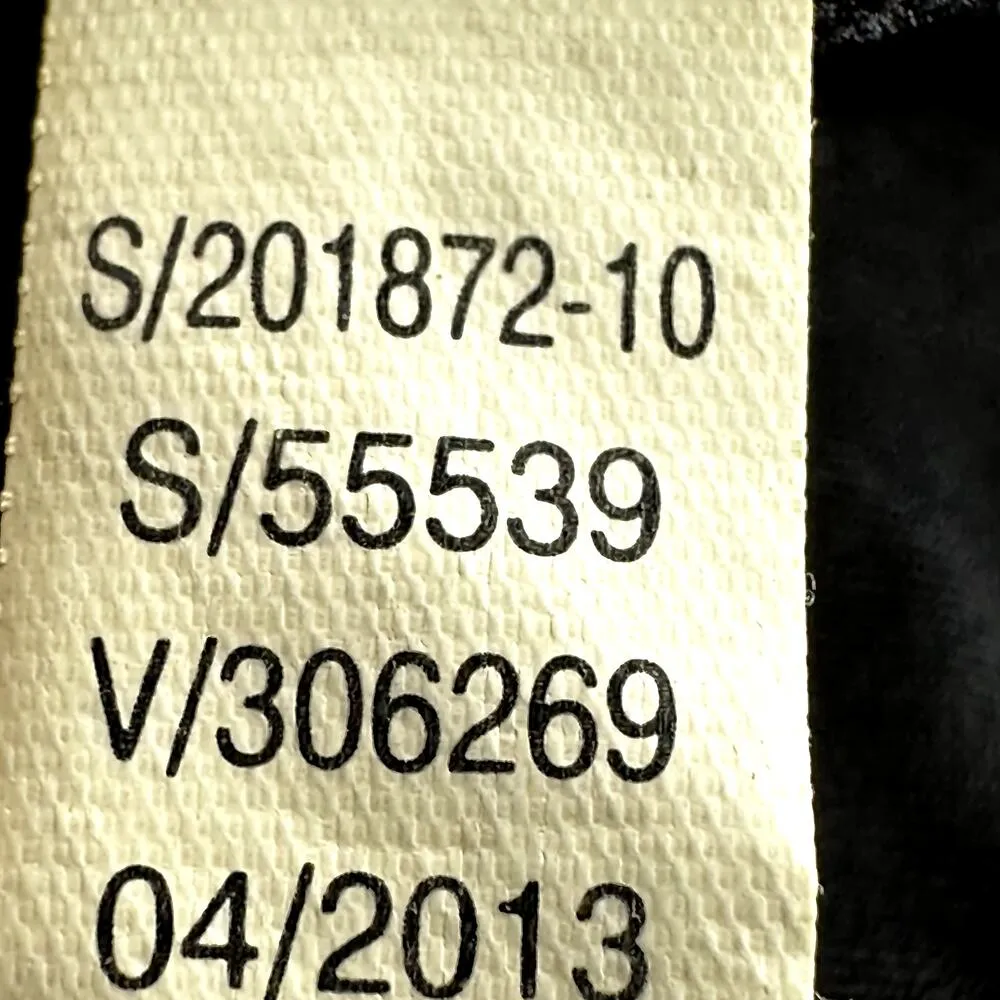 Athleta Energy Tank Top Back Zip Pocket Racerback Scoop Neck Athletic Black S - Image 5