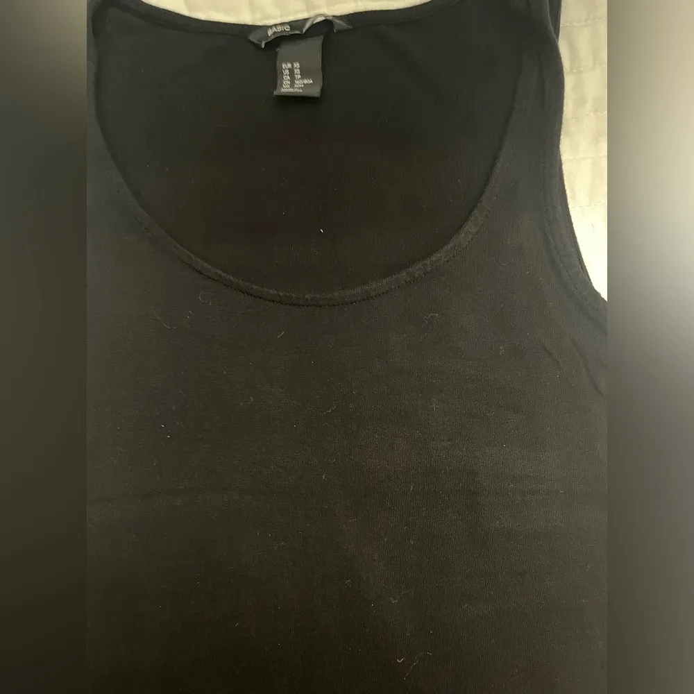 H&M black midi dress - Image 2