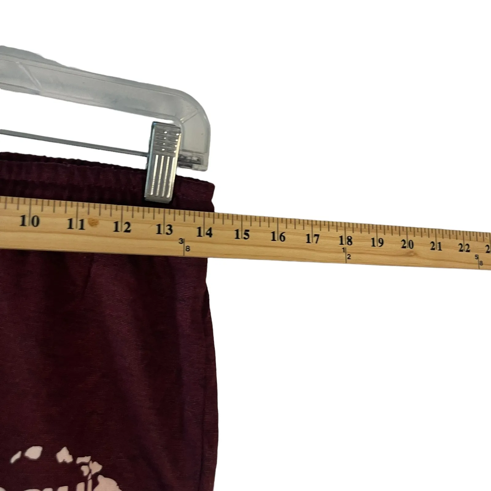 Aloha Women's Size Medium Red‎ Maui Hawaiian Pull On Shorts Red - Image 4